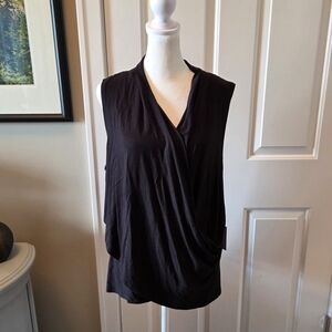 1 State Women's Faux Wrap Top Size XL Soft Stretchy NWT